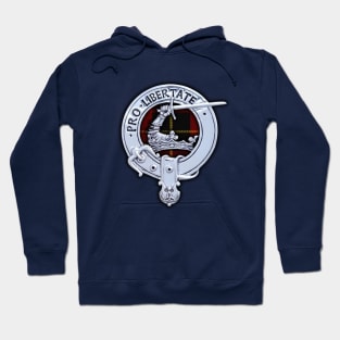 Clan Wallace Crest & Tartan Hoodie